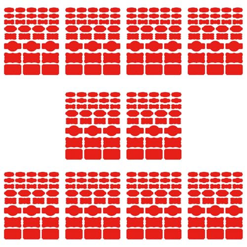 Etikettierpapier Aufkleber Selbstklebende Etiketten für Bürobedarf und Home Storage Solution for Food Container Self Adhesive Sticker Etikettierpapier Aufkleber Selbstklebende Etiketten für Bürobedarf und Home Storage Solution for Food Container Self Adhesive Sticker von KASFDBMO