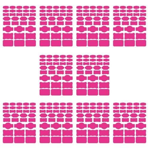 Etikettierpapier Aufkleber Selbstklebende Etiketten für Bürobedarf und Home Storage Solution for Food Container Self Adhesive Sticker von KASFDBMO