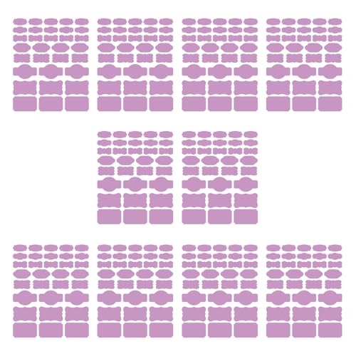 Etikettierpapier Aufkleber Selbstklebende Etiketten für Bürobedarf und Home Storage Solution for Food Container Self Adhesive Sticker von KASFDBMO