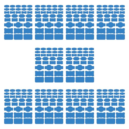 Etikettierpapier Aufkleber Selbstklebende Etiketten für Bürobedarf und Home Storage Solution for Food Container Self Adhesive Sticker von KASFDBMO