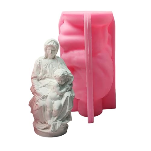 Hochtemperaturbeständige Silikonform Für Religiöse Figurere Mutter Und Kinderstatue Gipsform Schmuckversorgungen von KASFDBMO