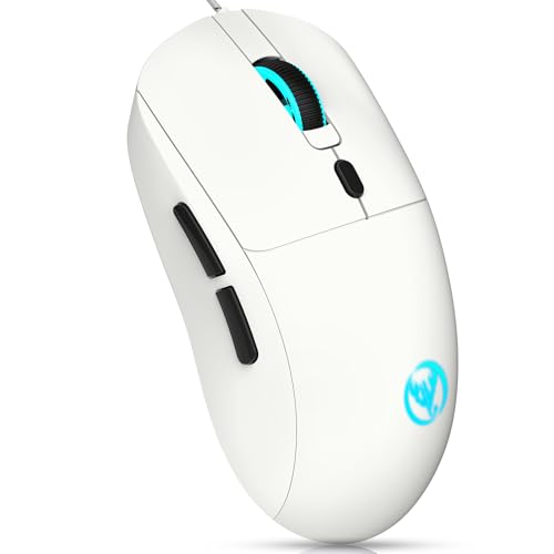 KASFDBMO Einfach zu bedienender 3600 dpi USB-Drahtcomputer mit 6 Tasten, präzise Steuerung für Benutzer, 4000 fps Bildfrequenz von KASFDBMO