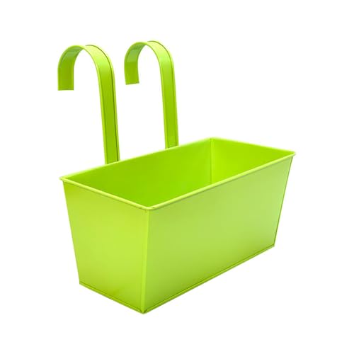 KASFDBMO Hängende Rechteckbox Dekore Desktop Geschenke Pflanzenbehälter Ornament Retro Trough Box Pflanzer Landschaft Dekorative Pflanzenbehälter von KASFDBMO