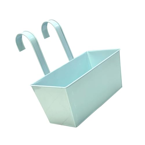 KASFDBMO Hängende Rechteckbox Dekore Desktop Geschenke Pflanzenbehälter Ornament Retro Trough Box Pflanzer Landschaft Dekorative Pflanzenbehälter von KASFDBMO