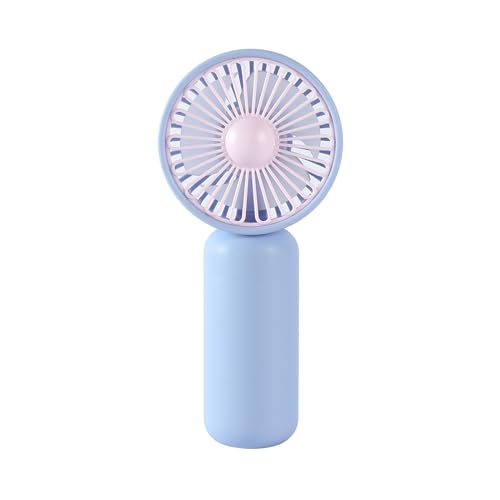 KASFDBMO Handventilator, batteriebetrieben, klein, leise, elektrische Ventilatoren, Kühlung, persönliche Hand für den Schreibtisch von KASFDBMO