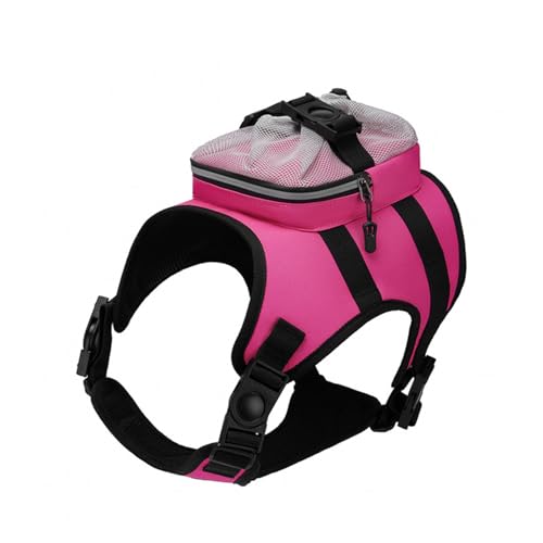KASFDBMO Hundekabelbaum Rucksack Weste Einstellbares Training Weste Haustier Stark KASFDBMO Hundekabelbaum Rucksack Weste Einstellbares Training Weste Haustier Stark von KASFDBMO