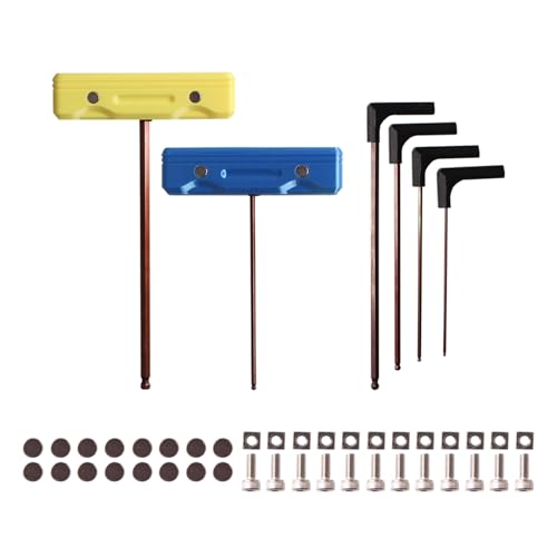 KASFDBMO Langer Sechskant Schraubendreher Magnetisch Runder Kopf Sechskant Schraubendreher 1 5 Mm 2 Mm 2 5 Mm 3 Mm 4 Mm 5 Mm Für 3D Drucker Elektronik Reparatur von KASFDBMO
