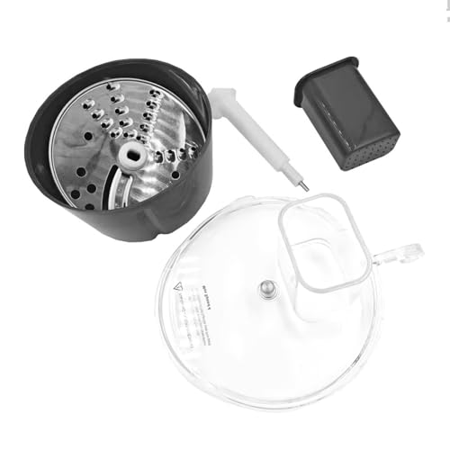 KASFDBMO Multifunktionaler Deckel Mixer Behälter Mixer Schneidscheibe Edelstahl Ersatzschüssel für TM31 Küchenmaschine Küchenmaschine Zubehör von KASFDBMO