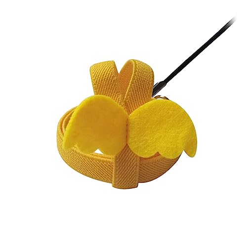 KASFDBMO Pet Bird Harness Vest Elastic Harness Leash Parrots Flight Suit Outdoor Fly Training Clothes for Small Birds Photo-Props von KASFDBMO