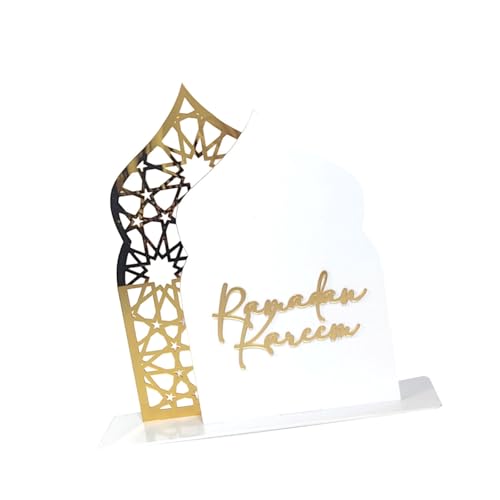 KASFDBMO Schöne Acryl Ornamentburgen Form Eid Party Liefert Acryl Ornament Perfekt Zur Verbesserung Der Party Dekoration Von Eid Umgebungen KASFDBMO Schöne Acryl Ornamentburgen Form Eid Party Liefert Acryl Ornament Perfekt Zur Verbesserung Der Party Dekoration Von Eid Umgebungen von KASFDBMO
