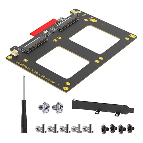 KASFDBMO Speicherlösung Mit Hoher Kapazität Und 2 SFF8639-auf PCIe-8X Schnittstellenadaptern KASFDBMO Speicherlösung Mit Hoher Kapazität Und 2 SFF8639-auf PCIe-8X Schnittstellenadaptern von KASFDBMO