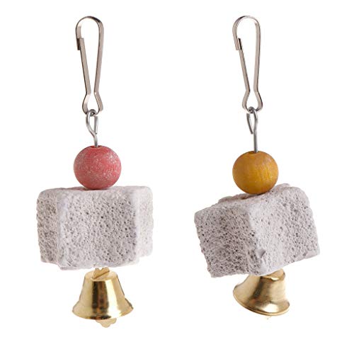 KASFDBMO Trimmer Stone Grinding Teeth Block Mineral Rock Chewing Toy with for Ara KASFDBMO Trimmer Stone Grinding Teeth Block Mineral Rock Chewing Toy with for Ara von KASFDBMO