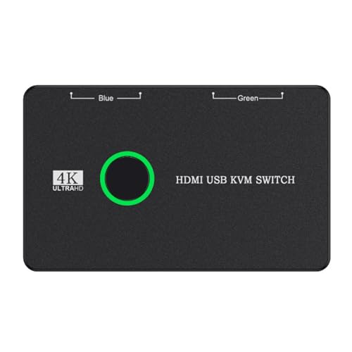 KASFDBMO USB KVM Switcher Housing Monitore Tastaturen Und Maus Zur Steuerung Von 2 PC USB KVM Selektorausrüstung Zubehör KASFDBMO USB KVM Switcher Housing Monitore Tastaturen Und Maus Zur Steuerung Von 2 PC USB KVM Selektorausrüstung Zubehör von KASFDBMO