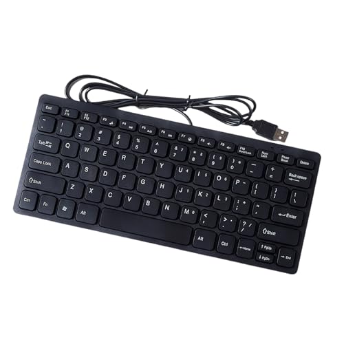 KASFDBMO USB Wireds LIMS Miniatur Tastaturen 78 Schlüssel Ergonomisch Für Business Office Desktop Laptop Tragbare Business Tastaturen KASFDBMO USB Wireds LIMS Miniatur Tastaturen 78 Schlüssel Ergonomisch Für Business Office Desktop Laptop Tragbare Business Tastaturen von KASFDBMO