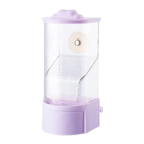 KASFDBMO Vogelfutterstation Automatischer transparenter Futterspender mit Ständer ohne Chaos Design für kleine Vögel in Käfigen KASFDBMO Vogelfutterstation Automatischer transparenter Futterspender mit Ständer ohne Chaos Design für kleine Vögel in Käfigen von KASFDBMO