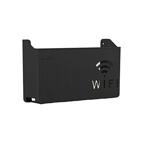 KASFDBMO Wandhalterung für WLAN-Router, Kabel-Power-Plus-Drahthalterung, Organizer für Zuhause, Schlafzimmer, Wohnzimmer, Wand-Aufbewahrungsbox für Kabel von KASFDBMO