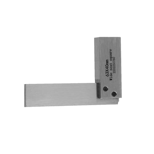 Quadratisches L-Messwerkzeug, mechanischer Stahl, Winkel, Lineal, Präzision, 90 Grad breite Sitze, quadratisch Quadratisches L-Messwerkzeug, mechanischer Stahl, Winkel, Lineal, Präzision, 90 Grad breite Sitze, quadratisch von KASFDBMO