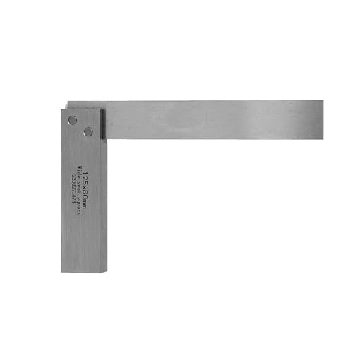 Quadratisches L-Messwerkzeug, mechanischer Stahl, Winkel, Lineal, Präzision, 90 Grad breite Sitze, quadratisch Quadratisches L-Messwerkzeug, mechanischer Stahl, Winkel, Lineal, Präzision, 90 Grad breite Sitze, quadratisch von KASFDBMO