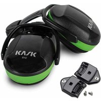 Kask - Gehörschutz Set für Schutzhelme Plasma, Superplasma & hp - Farbe:grün von KASK