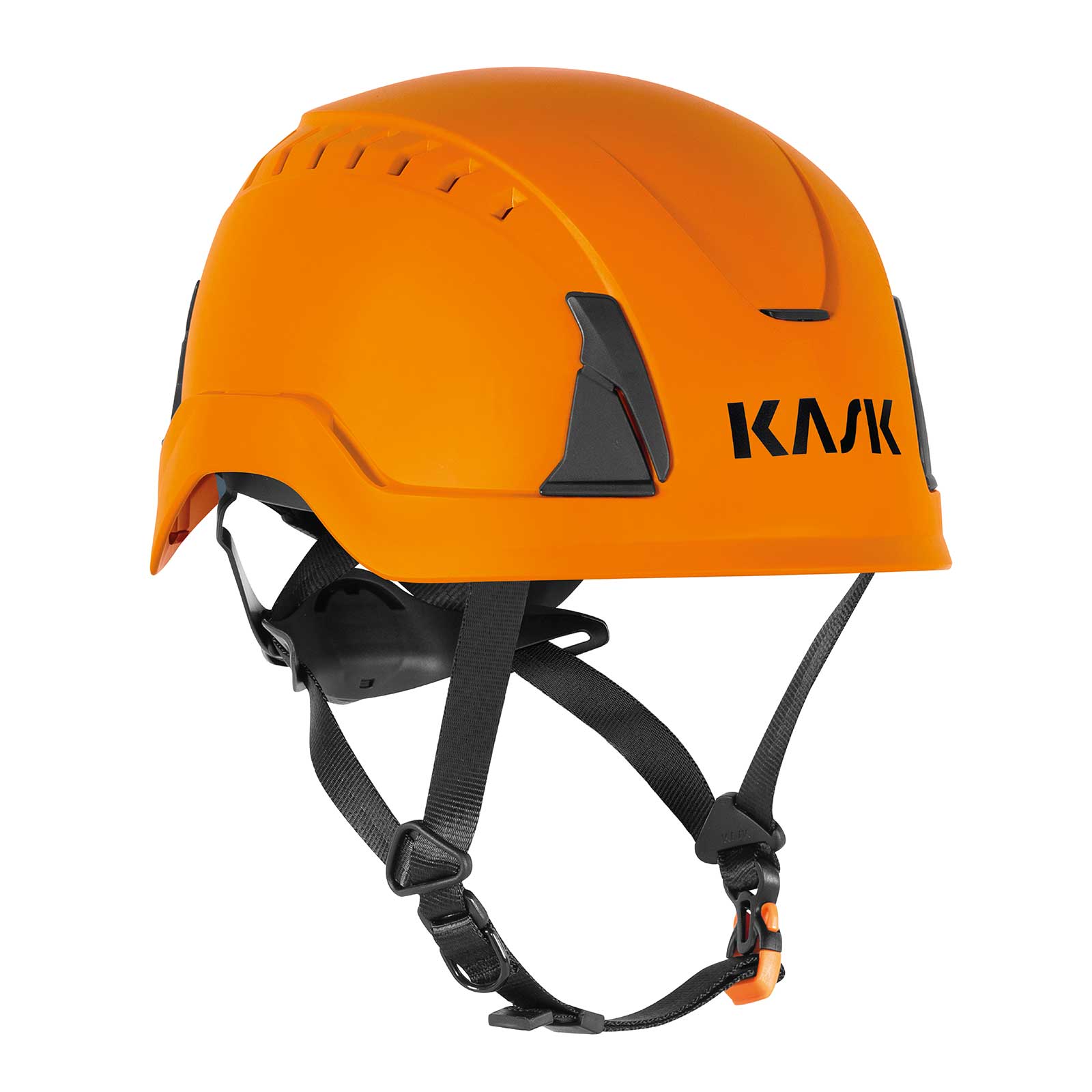 KASK Schutzhelm Primero Air, Bauhelm, Arbeitshelm, Drehrad, 14 Belüftungskanäle Farbe:orange von KASK