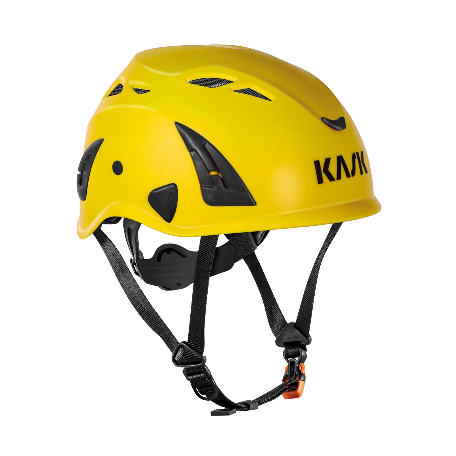 KASK Schutzhelm Superplasma AQ Arbeitsschutzhelm Schutzhelm mit Drehrad EN 397 Farbe:gelb von KASK