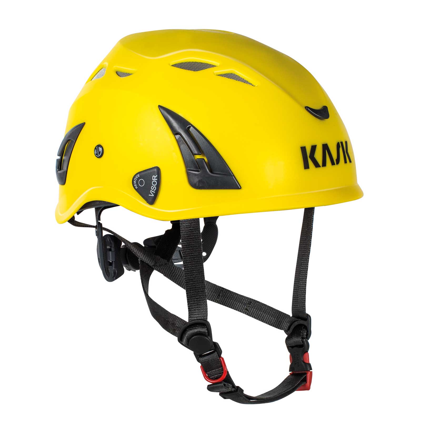 KASK Schutzhelm Superplasma PL -  Bergsteigerhelm EN 12492 - Gr. 52 - 61 cm Farbe:gelb von KASK
