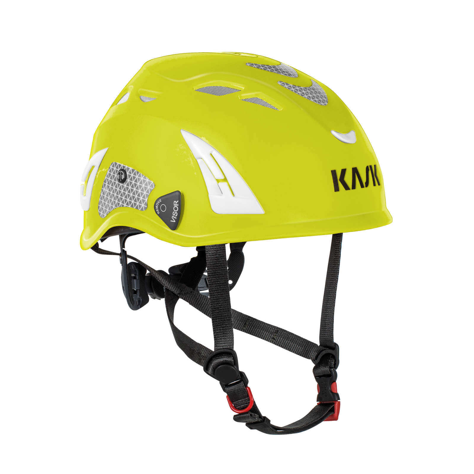 KASK Schutzhelm Superplasma PL Hi Viz - Arbeitsschutzhelm, Bergsteigerhelm, Helm Farbe:gelb von KASK