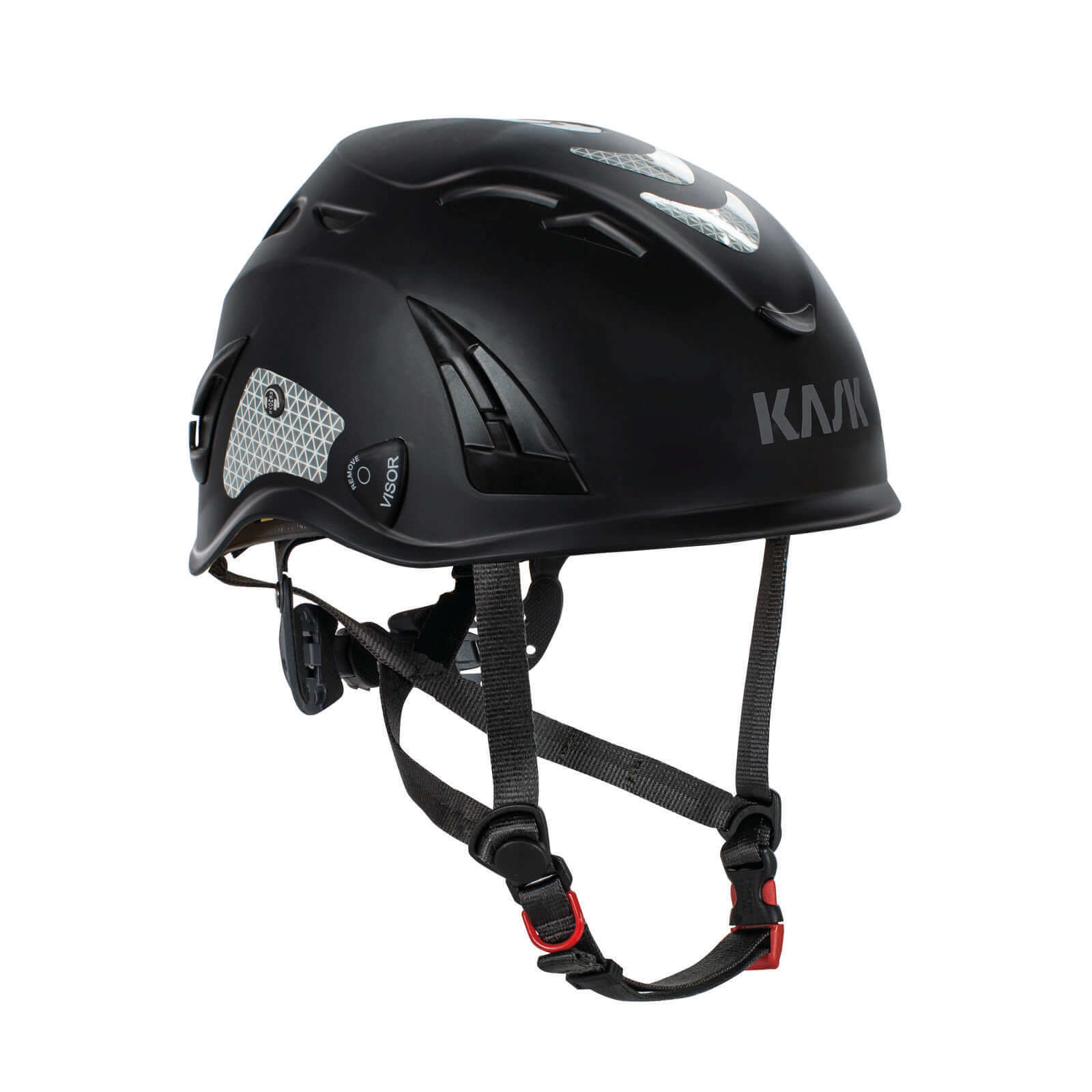 KASK Schutzhelm Superplasma PL Hi Viz - Arbeitsschutzhelm, Bergsteigerhelm, Helm Farbe:schwarz von KASK