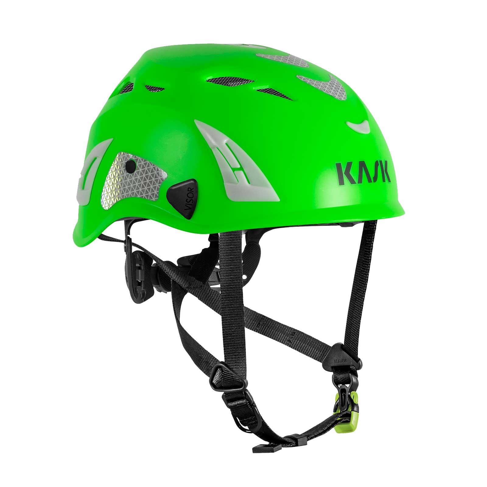 KASK Schutzhelm Superplasma PL HiViz Arbeitsschutzhelm Bergsteigerhelm Helm NEU Farbe:lime von KASK