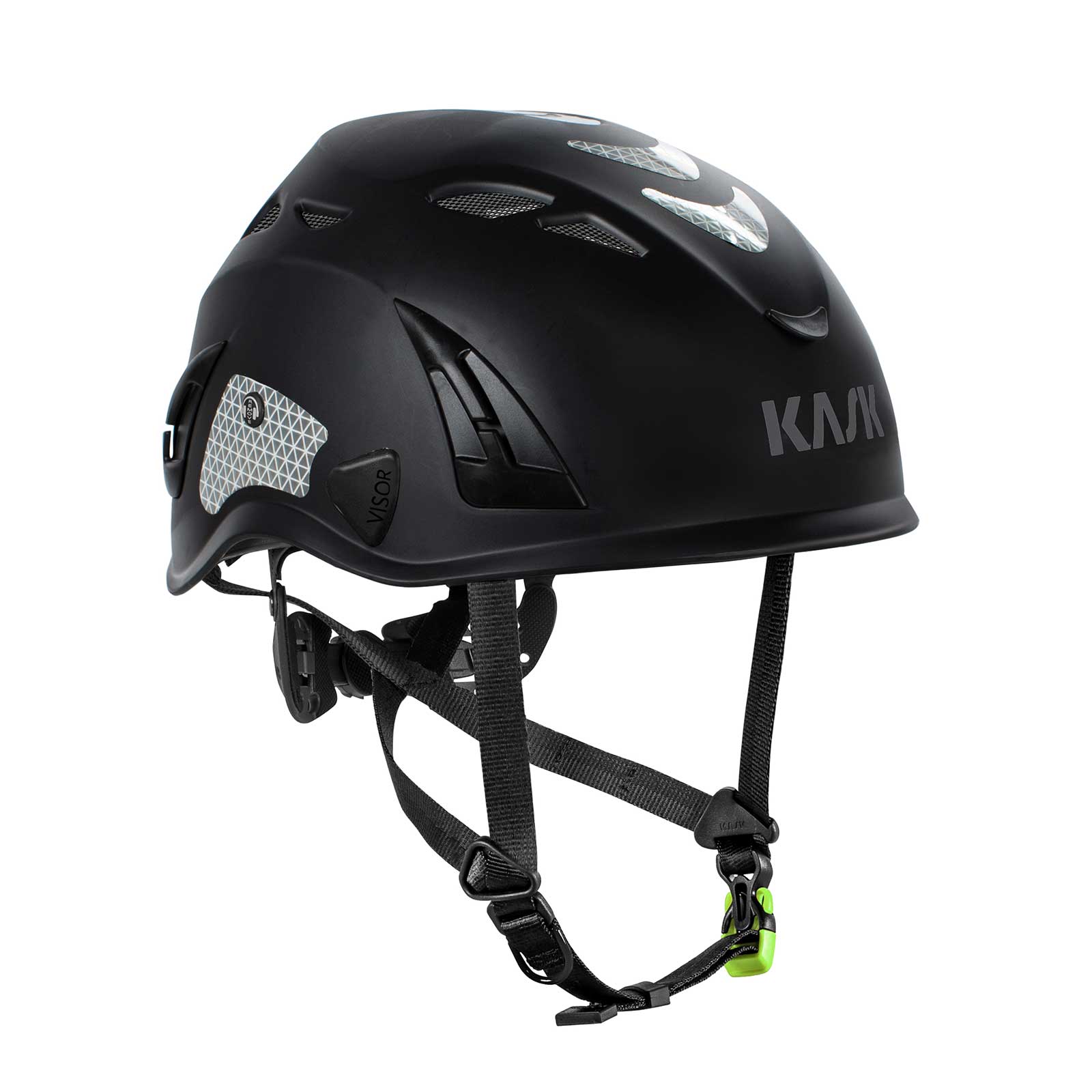 KASK Schutzhelm Superplasma PL HiViz Arbeitsschutzhelm Bergsteigerhelm Helm NEU Farbe:schwarz von KASK