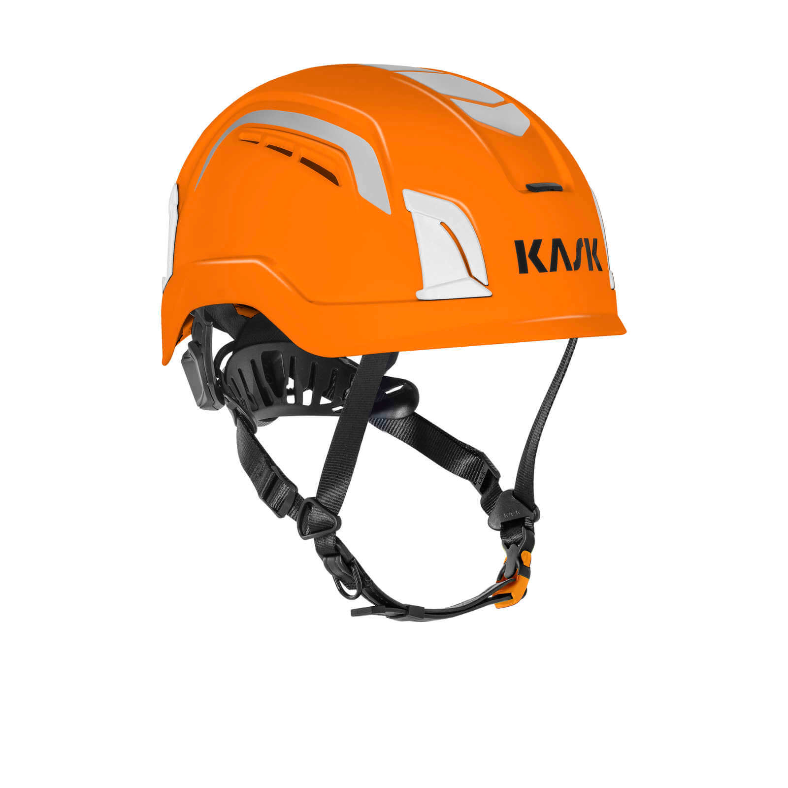 KASK Schutzhelm ZENITH X Air Hi-Viz, Bauhelm Kletterhelm Arbeitshelm Belüftung Farbe:orange fluo von KASK