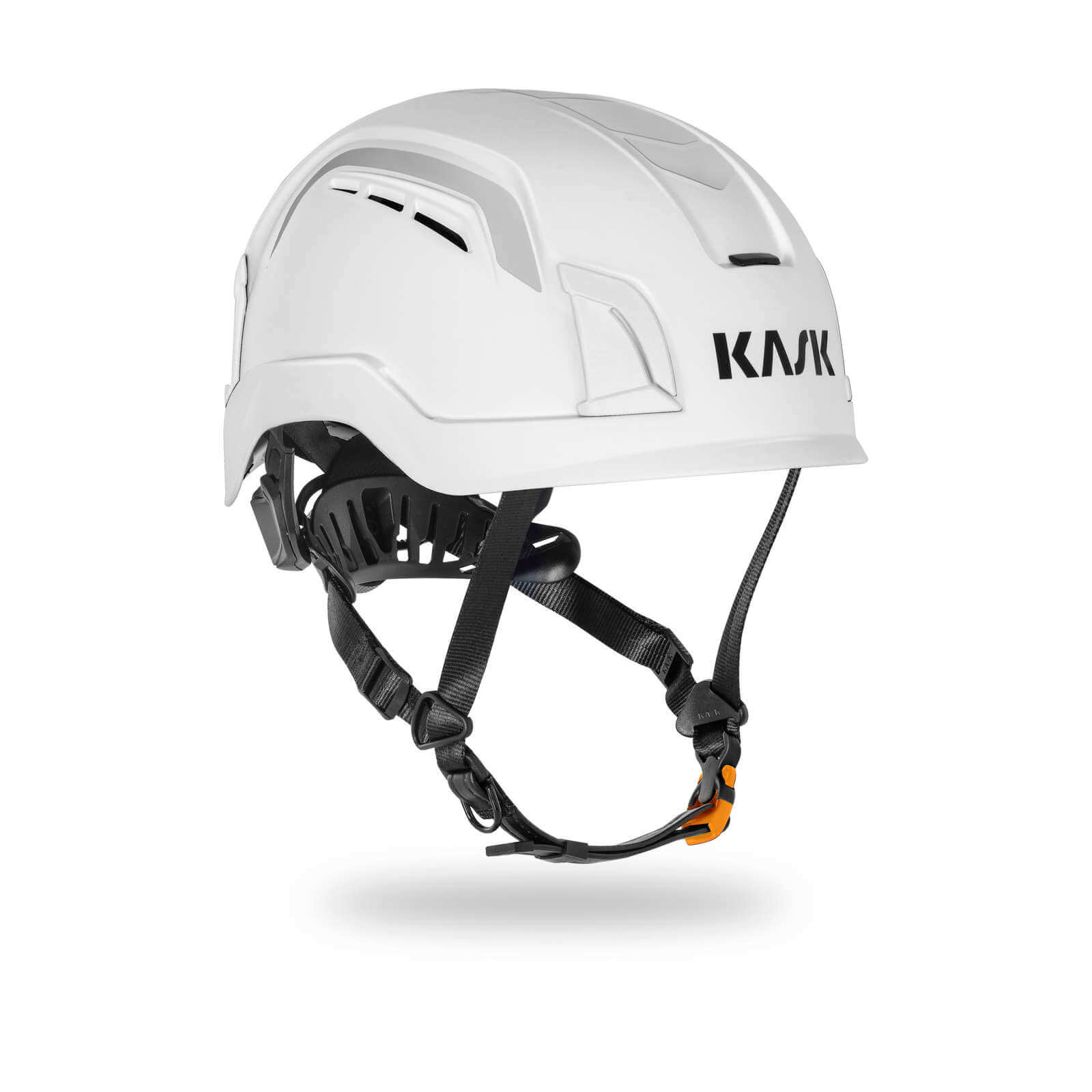 KASK Schutzhelm ZENITH X Air Hi-Viz, Bauhelm Kletterhelm Arbeitshelm Belüftung Farbe:weiß von KASK