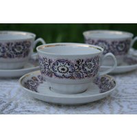 Tasse Untertasse Porzellan Tee Vintage Interior Küche Tisch Tassen Und Untertassen Rpf Cafe Getränk Flüssigkeiten Geschirr Küchewaren von KASLOdecor