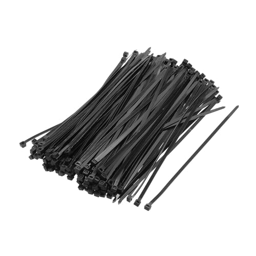 KASNLSAC Nylonkabelbindungen100/1100pcs, mehrere Größen-Locking-Krawatten, universelle Schnallen Mehrzweck UV-resistent Schwarz 100pcs I: 20 * 0,5 * 0,48 cm KASNLSAC Nylonkabelbindungen100/1100pcs, mehrere Größen-Locking-Krawatten, universelle Schnallen Mehrzweck UV-resistent Schwarz 100pcs I: 20 * 0,5 * 0,48 cm von KASNLSAC