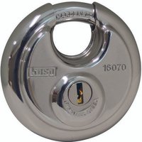 KASP K16070A3 Vorhängeschloss gleichschließend Silber Schlüsselschloss von KASP
