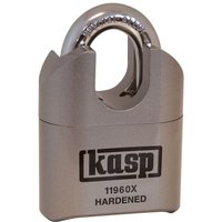 Kasp - K11960XD Vorhängeschloss verschieden schließend Silber Zahlenschloss von KASP