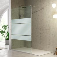 Kassandra - Duschwand fresh - Glas 8mm / 120 cm / mit Sichtschutz Kassandra - Duschwand fresh - Glas 8mm / 120 cm / mit Sichtschutz von KASSANDRA