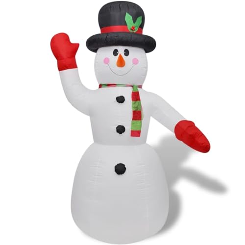 Aufblasbarer Schneemann 240 cm Festtags-Dekoartikel Weihnachtsbeleuchtung Aufblasbarer Schneemann 240 cm Festtags-Dekoartikel Weihnachtsbeleuchtung von KATERYY