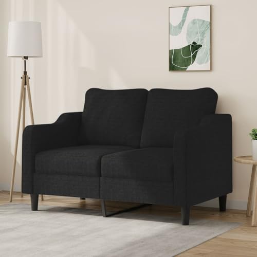 KATERYY 2-Sitzer-Sofa Schwarz 120 cm Stoff Möbel Wohnzimmer KATERYY 2-Sitzer-Sofa Schwarz 120 cm Stoff Möbel Wohnzimmer von KATERYY