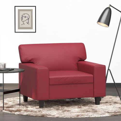 KATERYY Sessel Weinrot 60 cm Kunstleder Möbel Wohnzimmer KATERYY Sessel Weinrot 60 cm Kunstleder Möbel Wohnzimmer von KATERYY