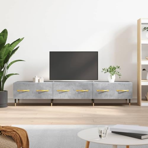KATERYY TV-Schrank Betongrau 150x36x30 cm Holzwerkstoff TV-Bänke Möbel KATERYY TV-Schrank Betongrau 150x36x30 cm Holzwerkstoff TV-Bänke Möbel von KATERYY