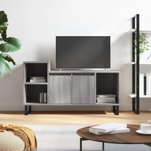 KATERYY TV-Schrank Grau Sonoma 100x35x55 cm Holzwerkstoff TV-Bänke Möbel KATERYY TV-Schrank Grau Sonoma 100x35x55 cm Holzwerkstoff TV-Bänke Möbel von KATERYY