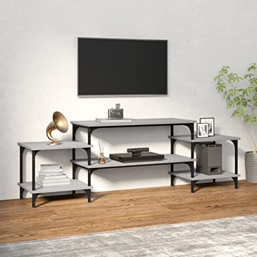 KATERYY TV-Schrank Grau Sonoma 157x35x52 cm Holzwerkstoff TV-Bänke Möbel KATERYY TV-Schrank Grau Sonoma 157x35x52 cm Holzwerkstoff TV-Bänke Möbel von KATERYY