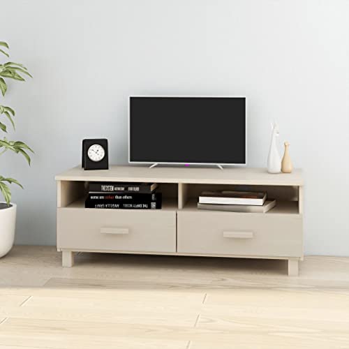 KATERYY TV-Schrank HAMAR Honigbraun 106x40x40 cm Massivholz Kiefer TV-Bänke Möbel KATERYY TV-Schrank HAMAR Honigbraun 106x40x40 cm Massivholz Kiefer TV-Bänke Möbel von KATERYY