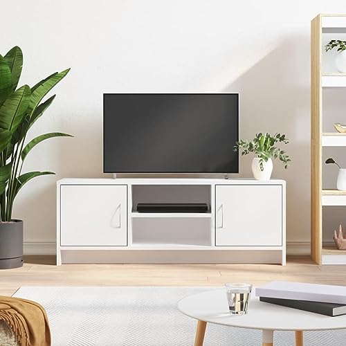 KATERYY TV-Schrank Weiß 102x30x37 TV-Bänke Möbel KATERYY TV-Schrank Weiß 102x30x37 TV-Bänke Möbel von KATERYY
