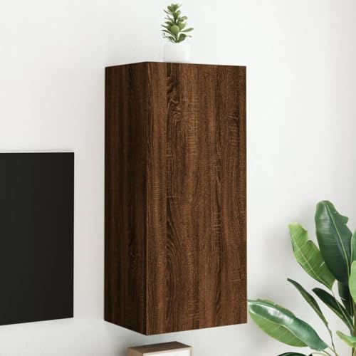 KATERYY TV-Wandschrank Braun Eiche-Optik 40 TV-Bänke Möbel von KATERYY