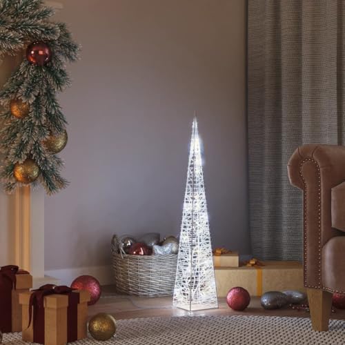 LED-Leuchtkegel Acryl Deko Kaltweiß 60 cm Festtags-Dekoartikel Weihnachtsbeleuchtung LED-Leuchtkegel Acryl Deko Kaltweiß 60 cm Festtags-Dekoartikel Weihnachtsbeleuchtung von KATERYY