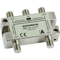 Kathrein - Verteiler F-Conn 4f 5-2400MHz 16dB 13dB/Dg EBC114 von KATHREIN