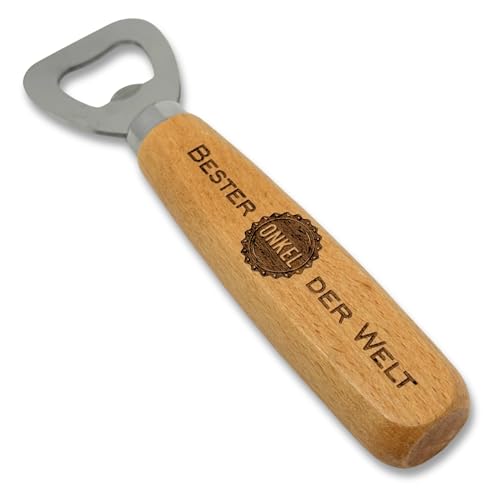 KATINGA Flaschenöffner Bieröffner - Bester Onkel zum Geburtstag (Bester Onkel) von KATINGA