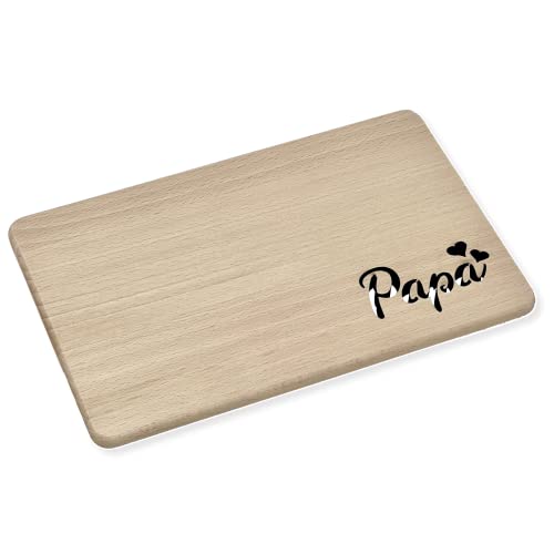 KATINGA Frühstücksbrett Papa Ausschnitt zum Vatertag (Papa) von KATINGA